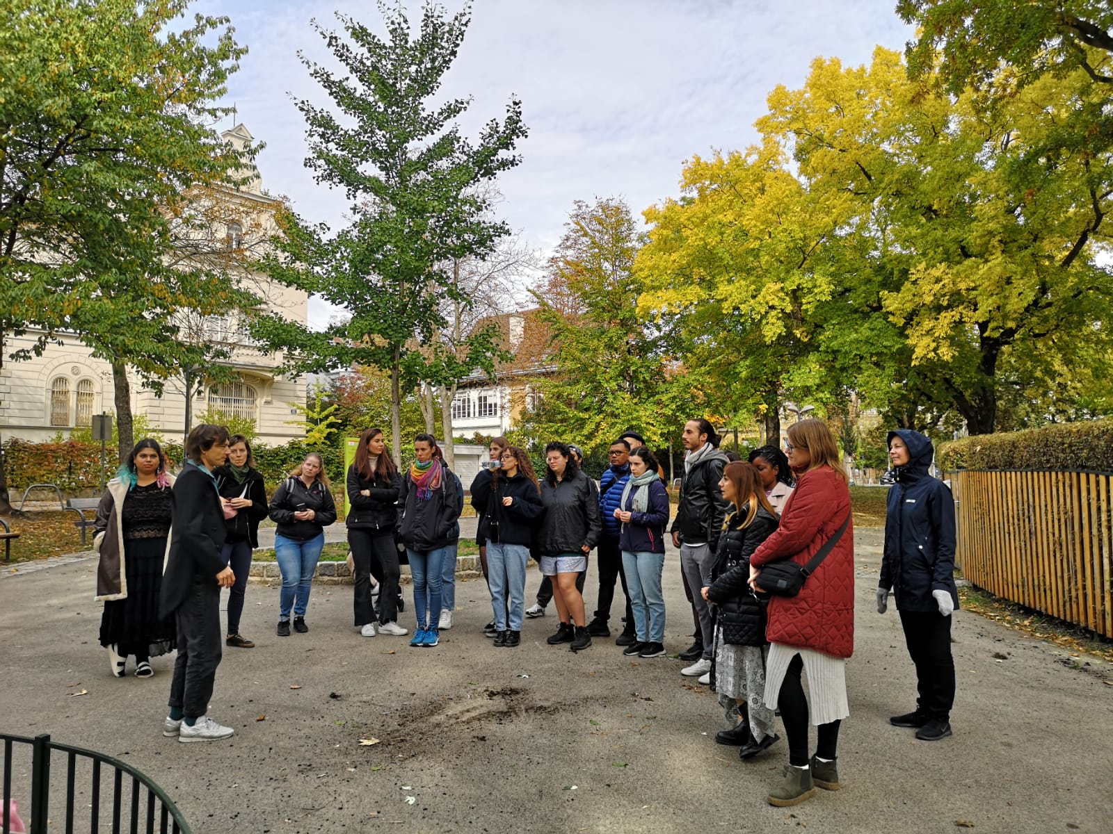 Decolonization tour in Vienna, Austria 